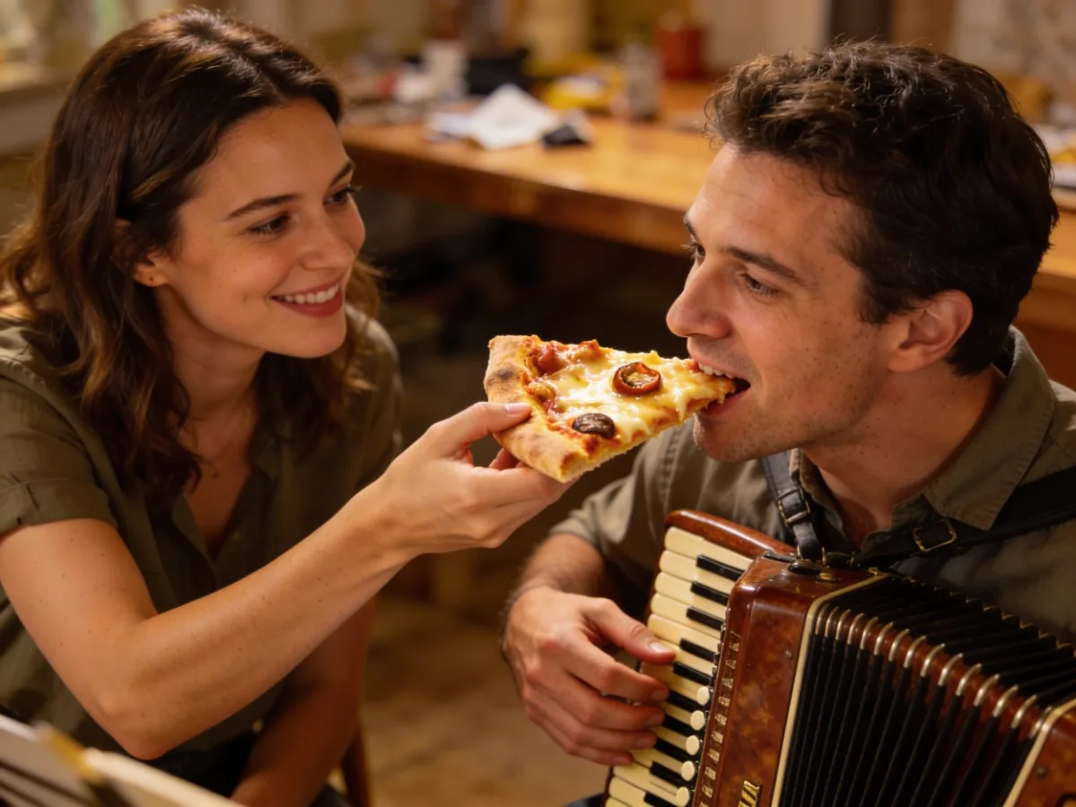 Annual pizza party